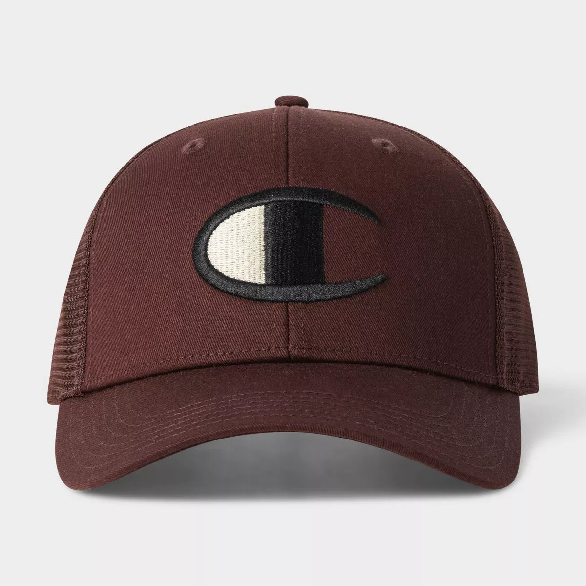 Champion Adult Logan Twill Trucker Hat - Maroon